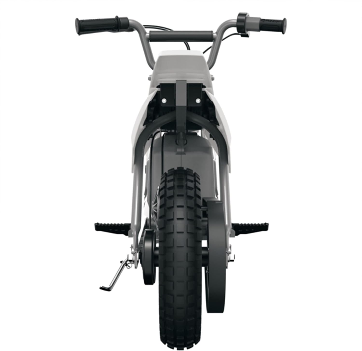 White 24 Volt Electric Toy Motocross Dirt Bike (2 Pack) U121185