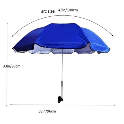 48 inches UPF 50+ Clip on Umbrella P103303