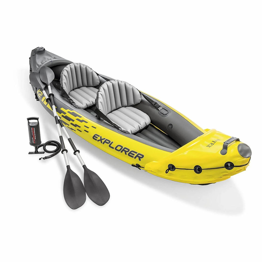 Inflatable Kayak with Oars and Hand Pump Y814