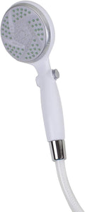 White Handheld Shower Head with 84" Hose J20095