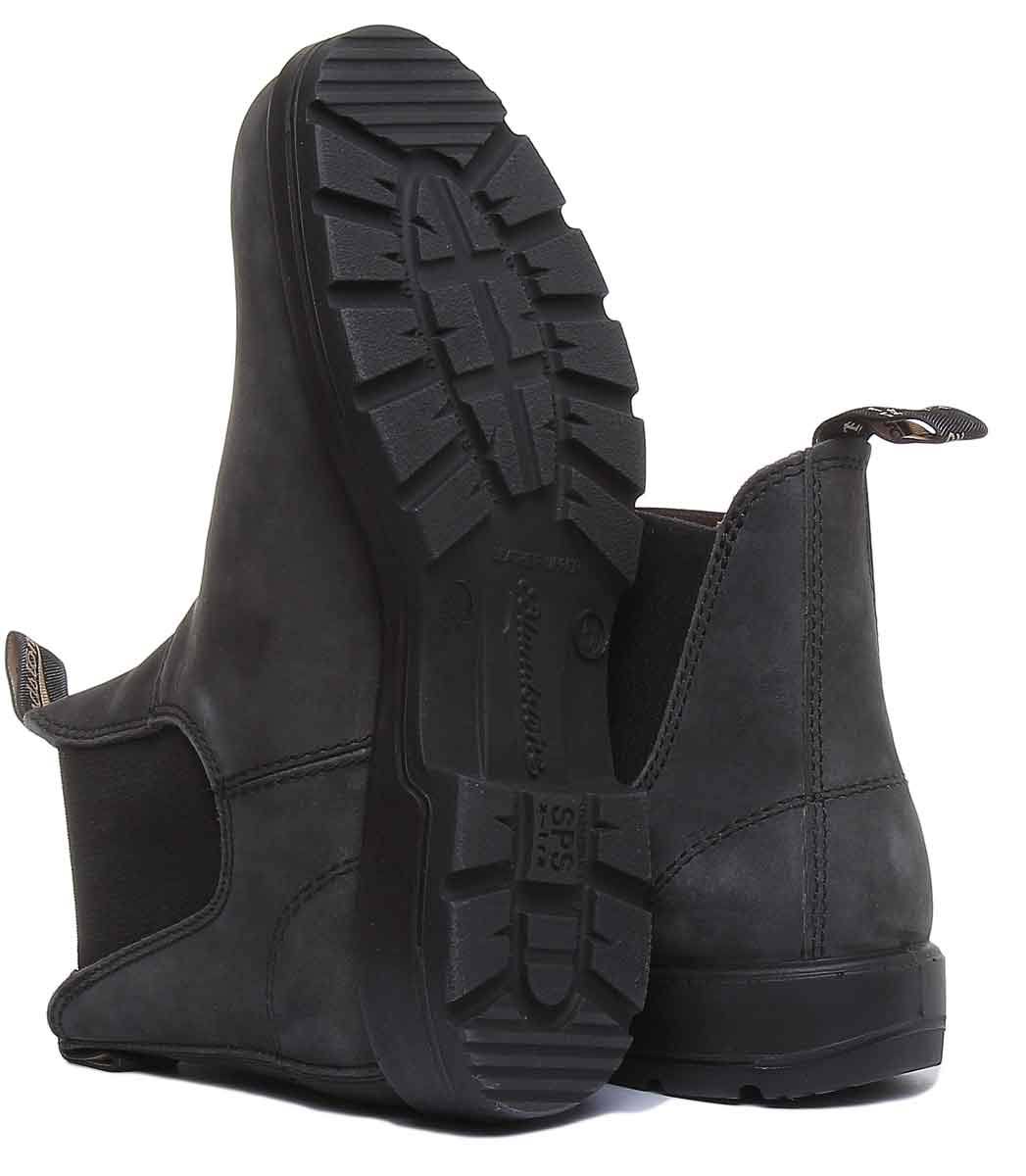Rustic Black Boots G158