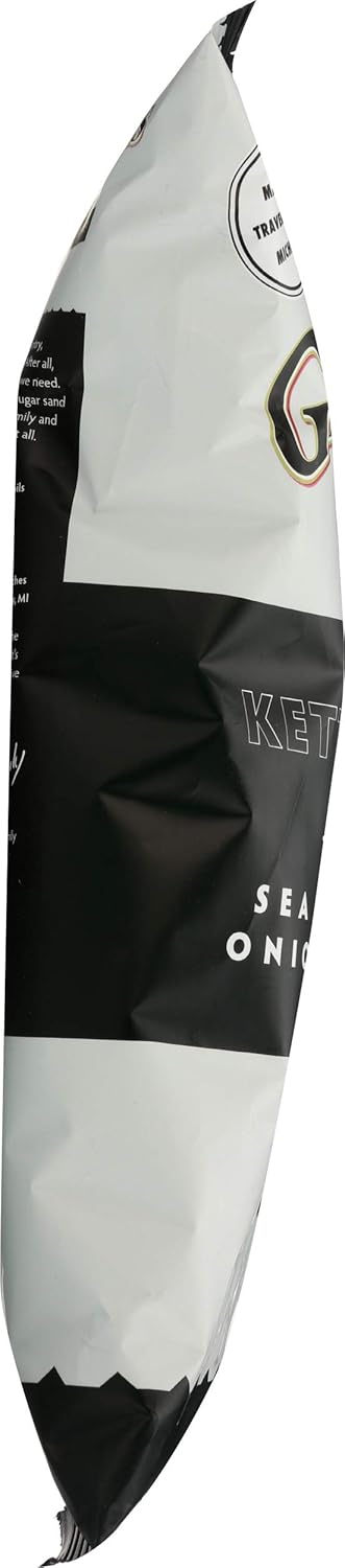 Sea Salt Pepper And Onion Potato Chips, 8 OZ R39920