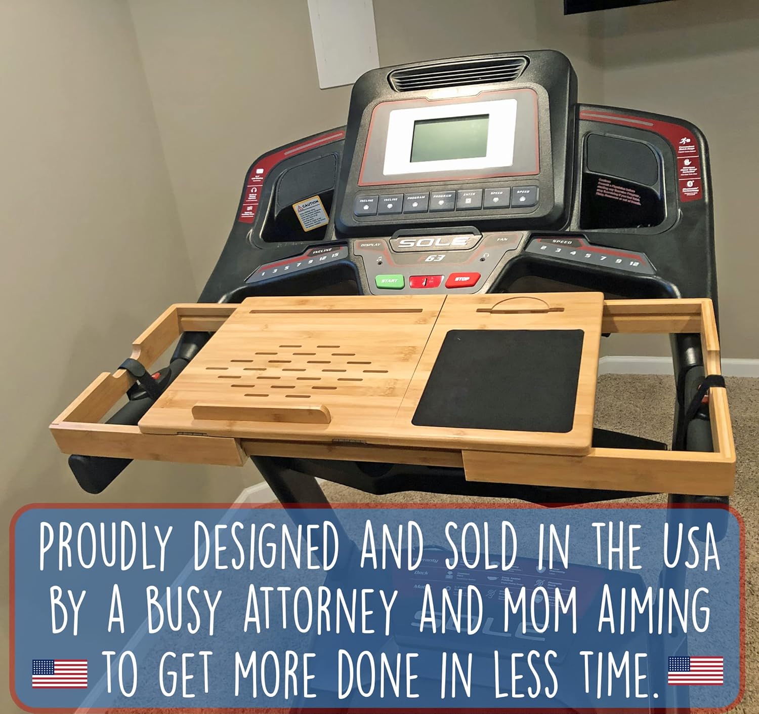 Treadmill Laptop Desk Attachment Q266