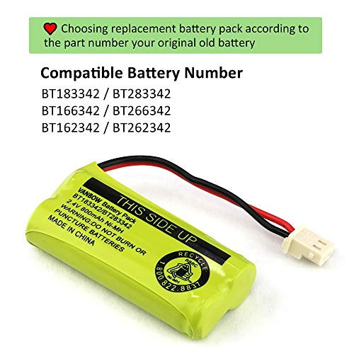 2.4V 800mAh Ni-MH Battery Pack (Pack 2) B124