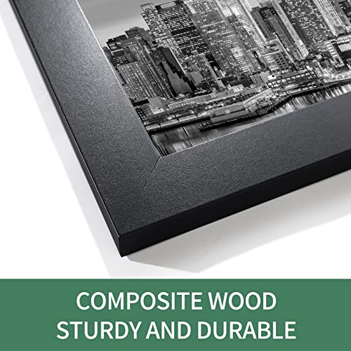 Black 8x24 Wood Picture Frame Z293684