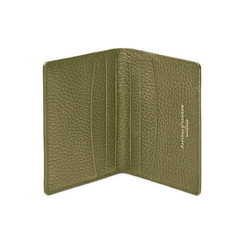 Green Double Fold Credit Card Holder Q503355