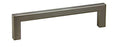 Modern Square Pull 128mm Satin Nickel M95091