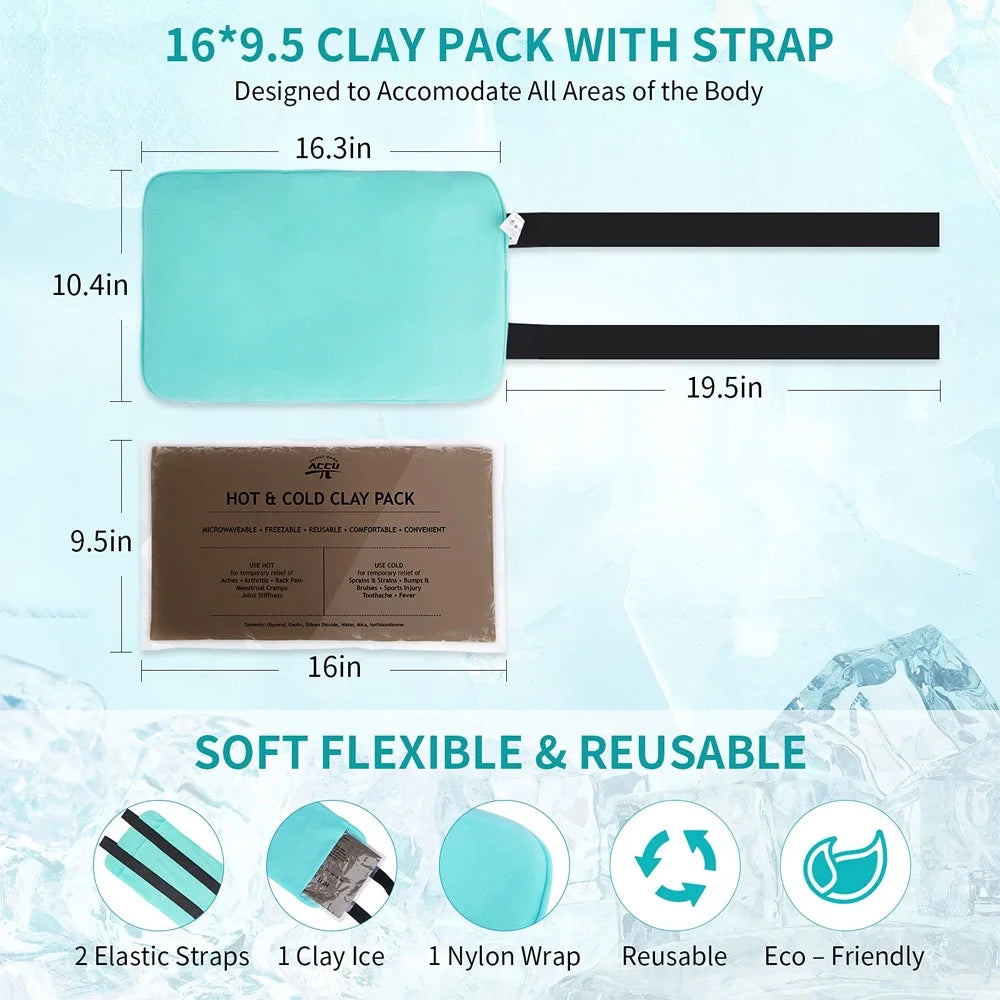 Reusable Clay Ice Pack with Strap R347912