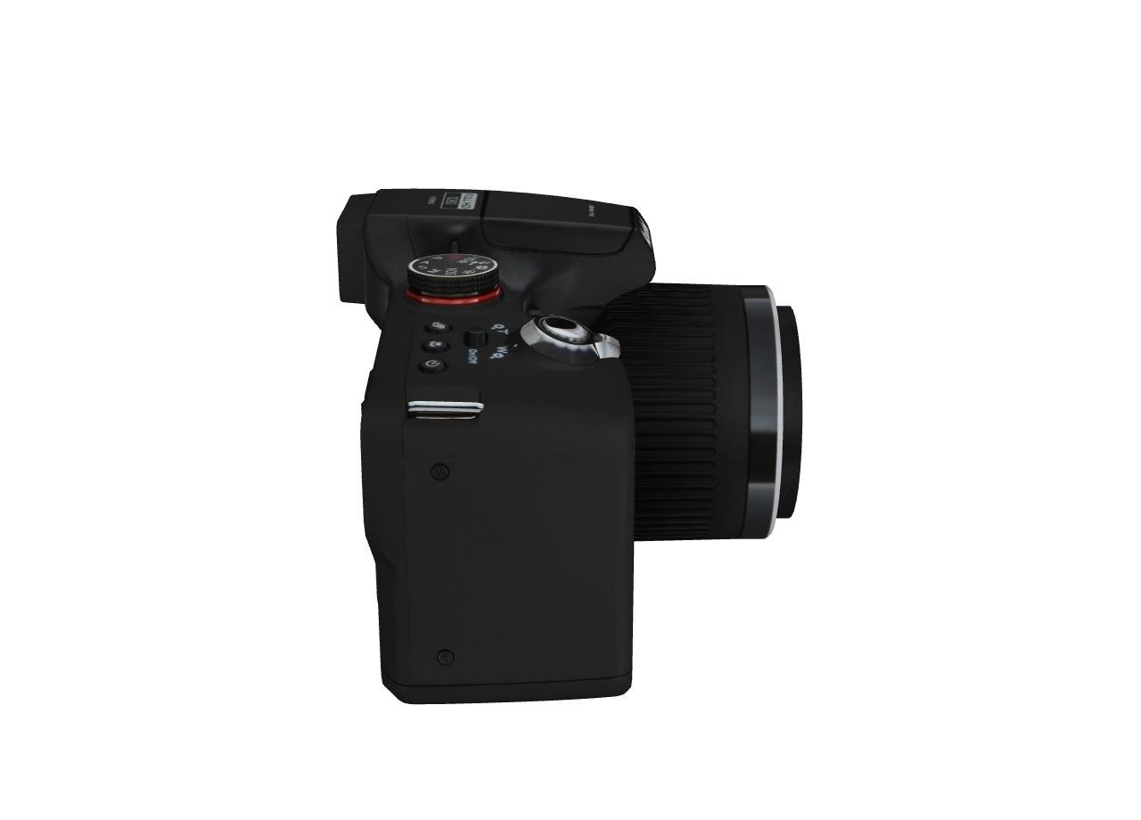 Black 12 Megapixel Bridge Camera F9818