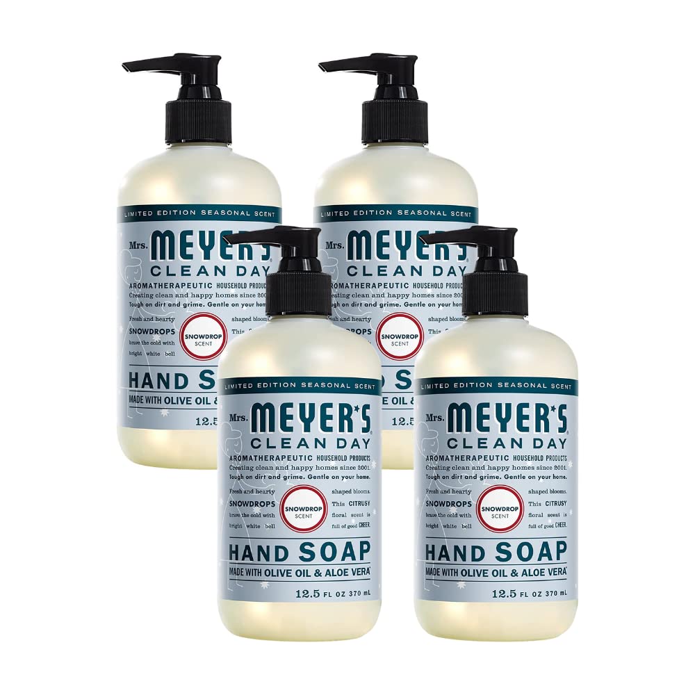 4 Flavor Packs Liquid Hand Soap W768307