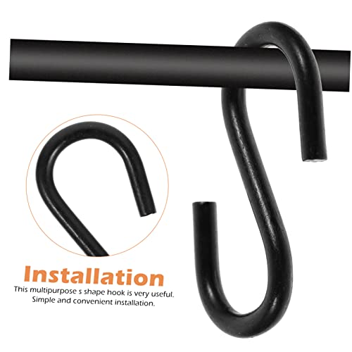 100pcs Metal S Hook Hanger Hooks N664557