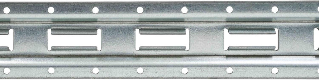 4 Pack 5' Vertical Galvanized Steel Bolt-On Tie-Down Rail Q37928