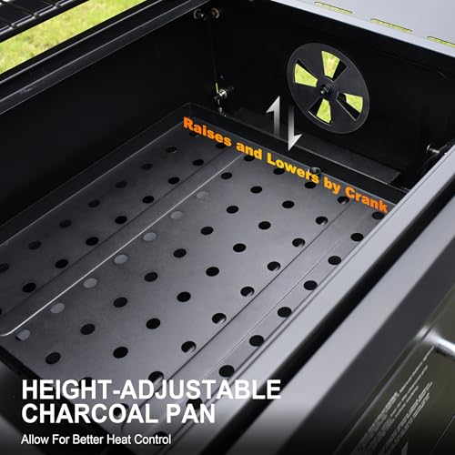 6-Burner Propane Gas Grill and Griddle with Double Stainless Steel Lids O6501