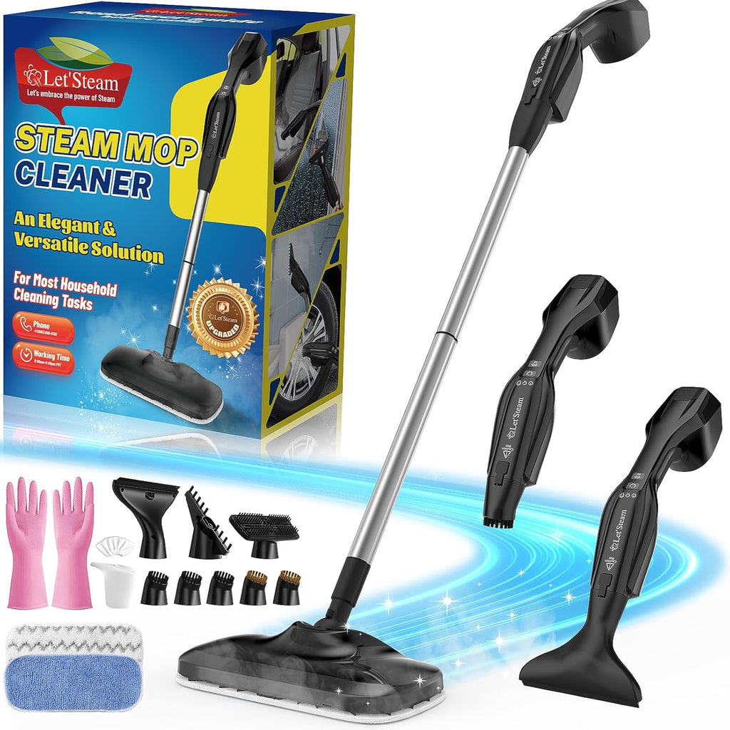 17 Accessories Steam Mop V700233