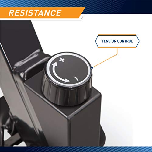 Foldable Upright Exercise Bike with Adjustable Resistance M8078