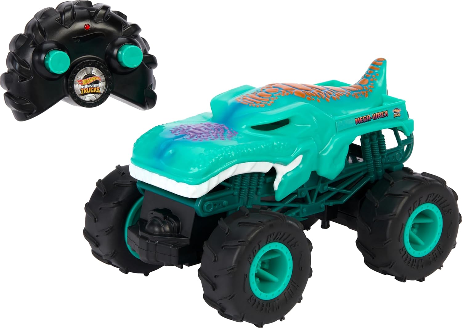 1:24 Scale Remote-Control Monster Truck with All-Terrain Tires I81890