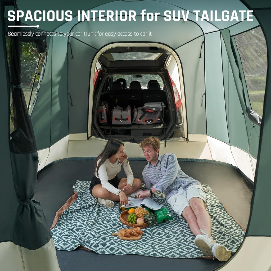 12'x10'x87in(H) SUV Tent with Screen Porch U6507