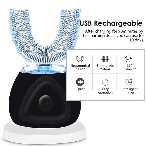 White Rechargeable Ultrasonic Toothbrush K21449