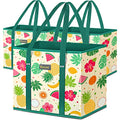 3Pk Reusable Grocery Bags (Gray) N6917