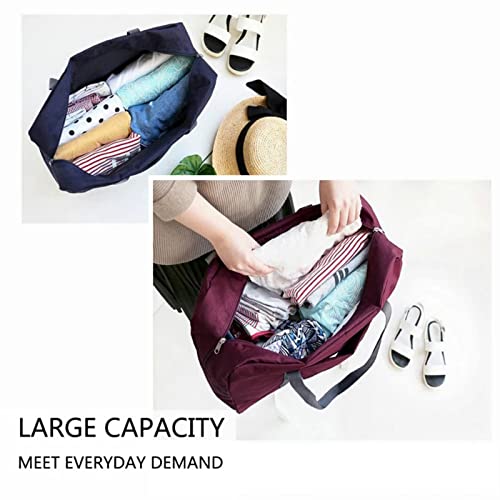 Travel Duffel Bag 18x14x8 Foldable Carry on Luggage Bag E497