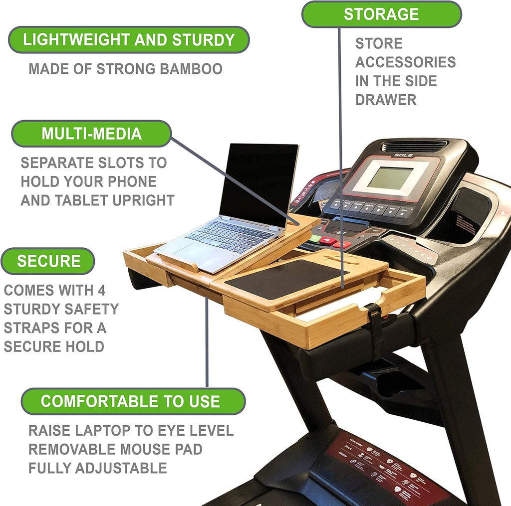 Treadmill Laptop Desk Attachment Q266