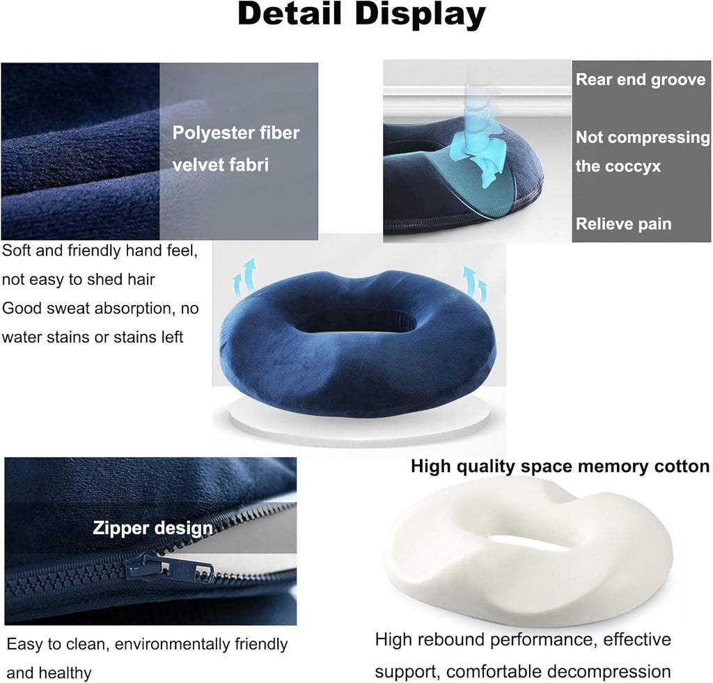 Donut Memory Foam Seat Cushion F8775