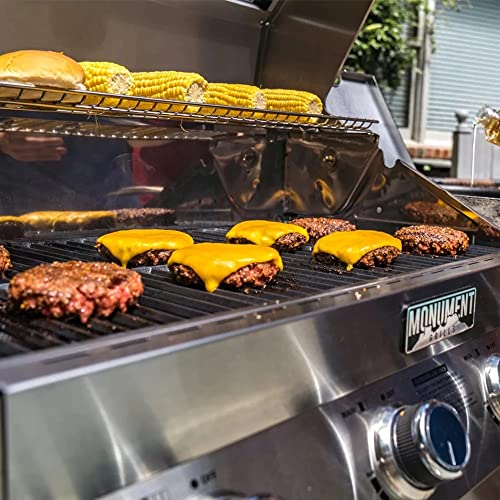4-Burner Propane Gas Grill Stainless Steel with Rotisserie Kit I776