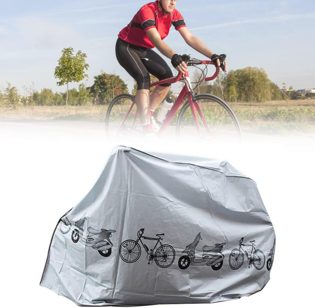 Grey Waterproof Bicycle Cover I846335