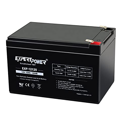 12 Volt 12 Ah Rechargeable Battery with F2 Terminals R320