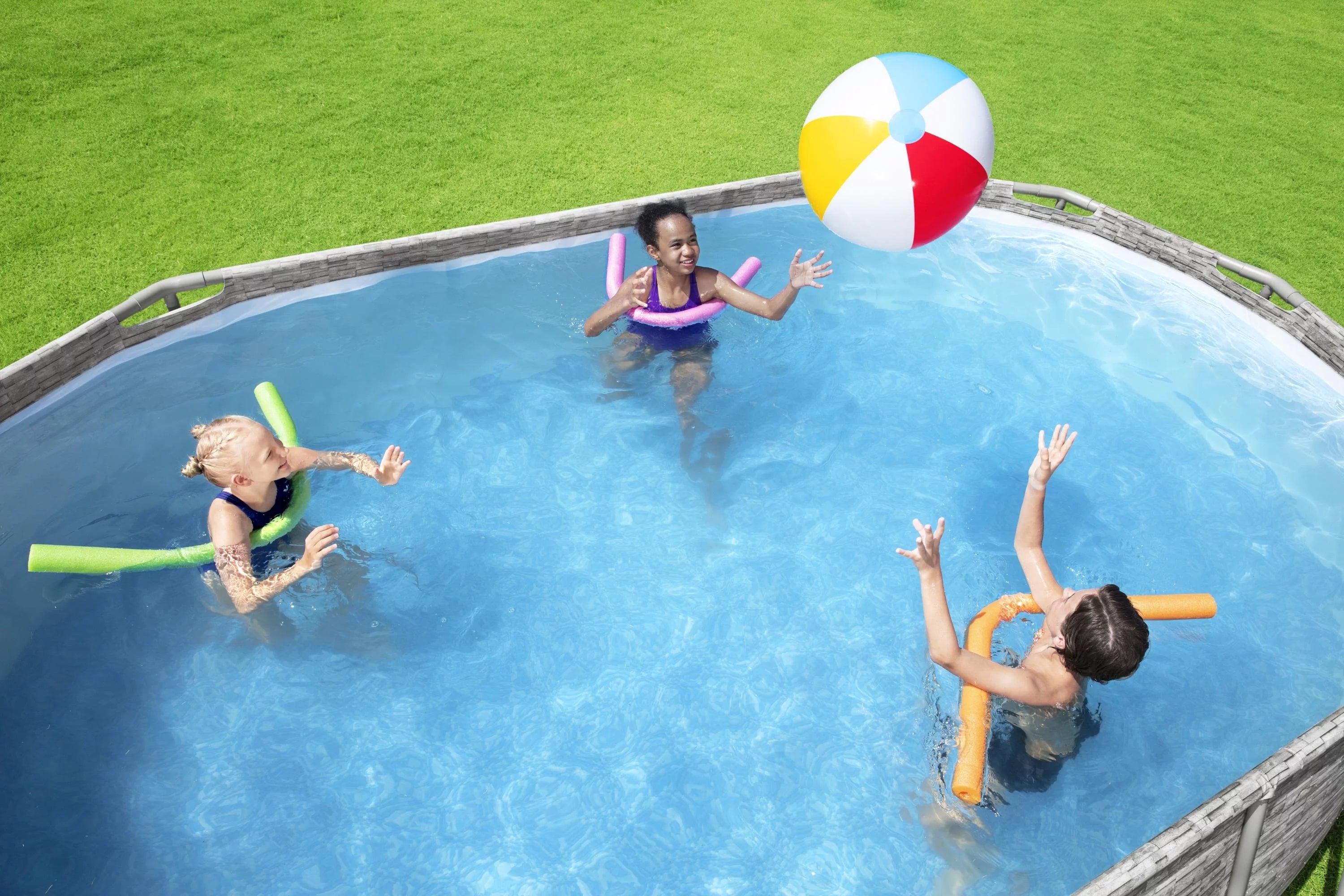 16' x 10' x 48" Oval Above Ground Pool Set V156