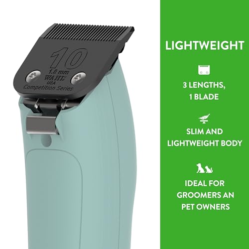 Powerful Brushless Motor Professional Grooming Clippers with 4 Stainless Steel Guide Combs N752874