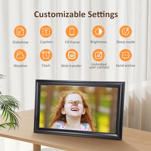 10.1 Inch IPS HD Digital Picture Frame with 16GB Storage K94272