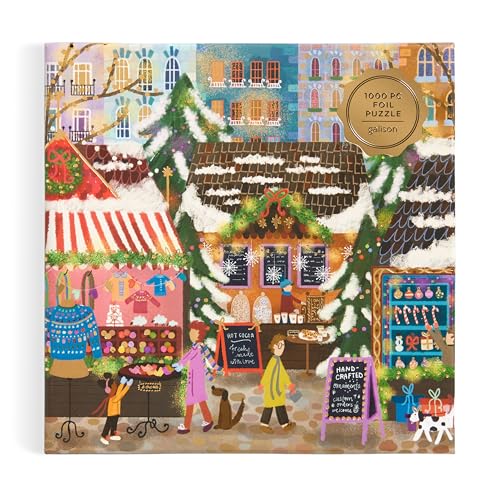 500 Pieces Winter Lights Foil Jigsaw Puzzle H175075
