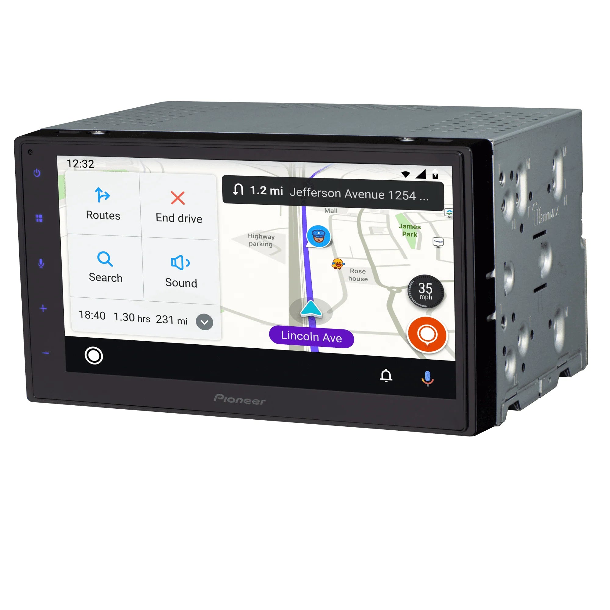 6.8 Touchscreen Digital Media Receiver Double Din I78718