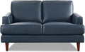 Top Grain Leather Loveseat Navy L517200