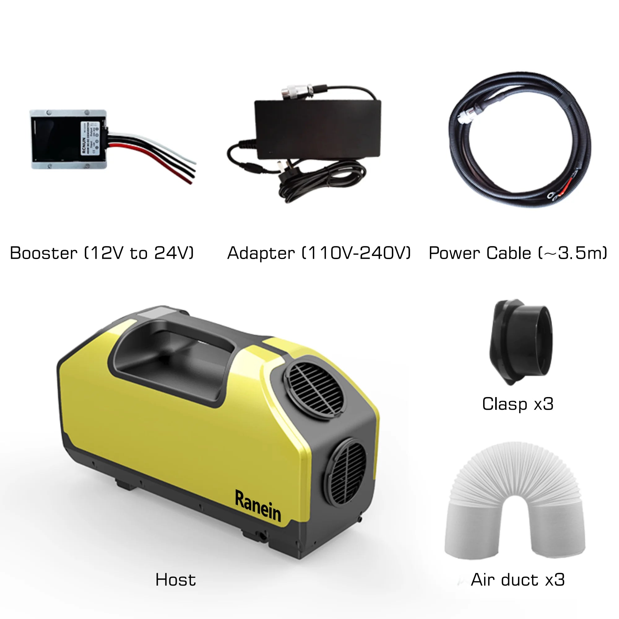 Portable Air Conditioner, 2900BTU, 160W J52613
