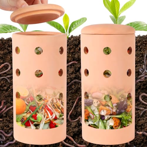 Clay Worm Composting Bin V7040