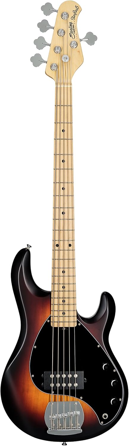 Vintage Sunburst Satin 5-String Bass Guitar O10567