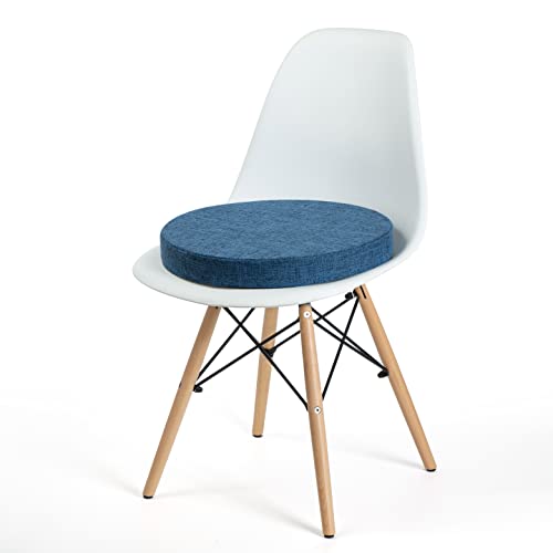 Gray 16 inch Round Chair Seat Cushion Pad H629294