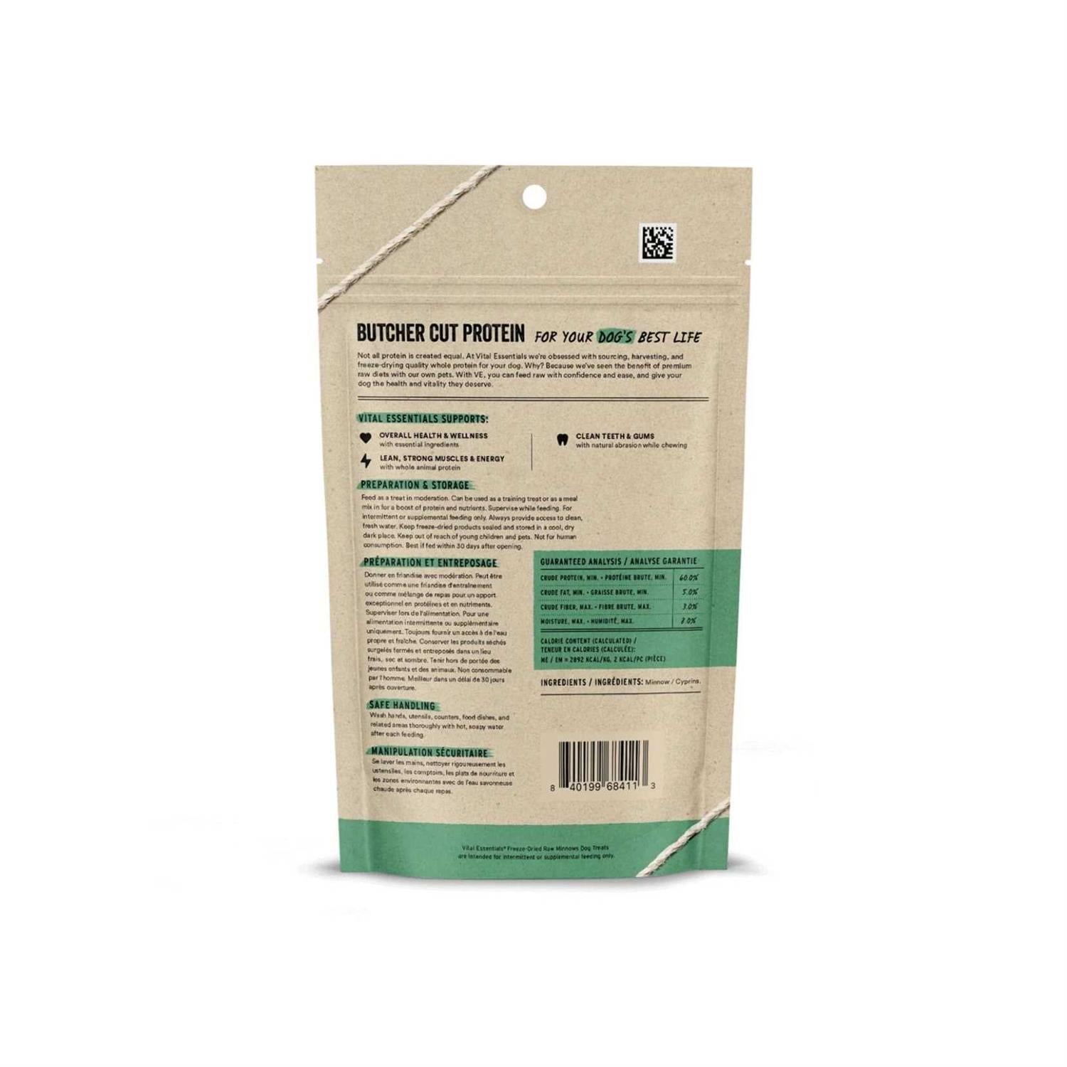 Freeze Dried Minnows Dog Treats O350008