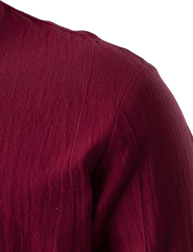 Medieval Vintage Long Sleeve Lace Up Shirt E4035