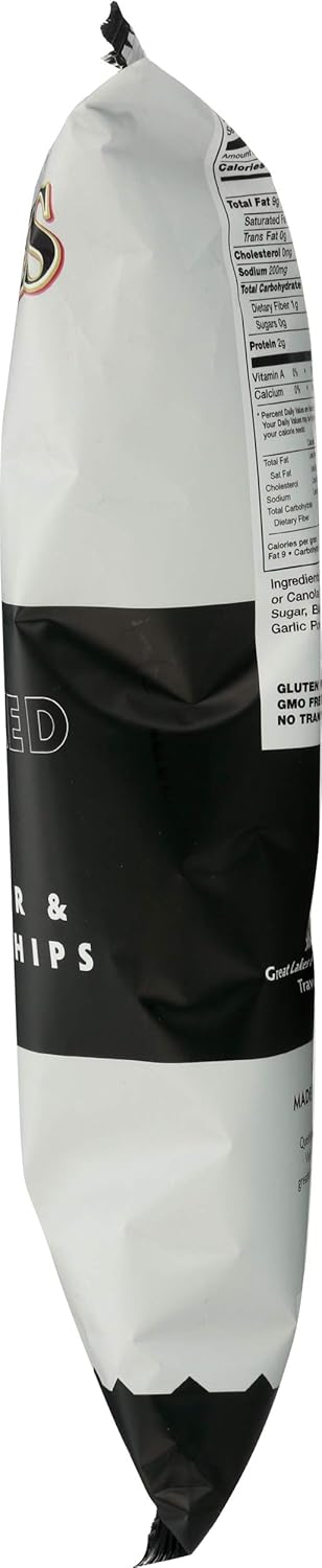 Sea Salt Pepper And Onion Potato Chips, 8 OZ R39920