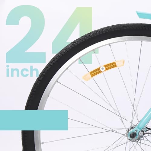 24 & 26 Inch 7 Speed Adult Tricycle with Large Rear Basket F85256