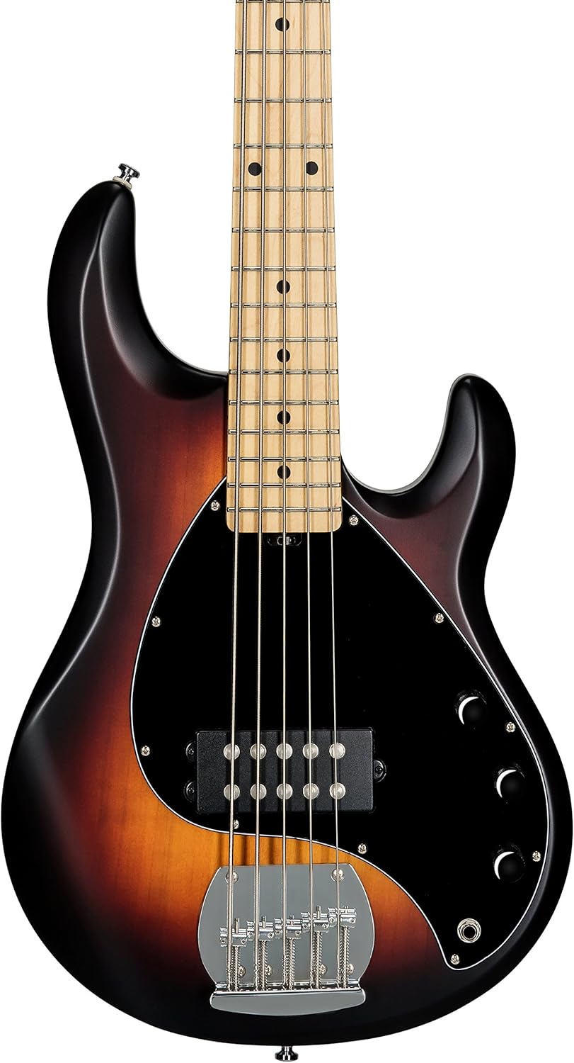 Vintage Sunburst Satin 5-String Bass Guitar O10567