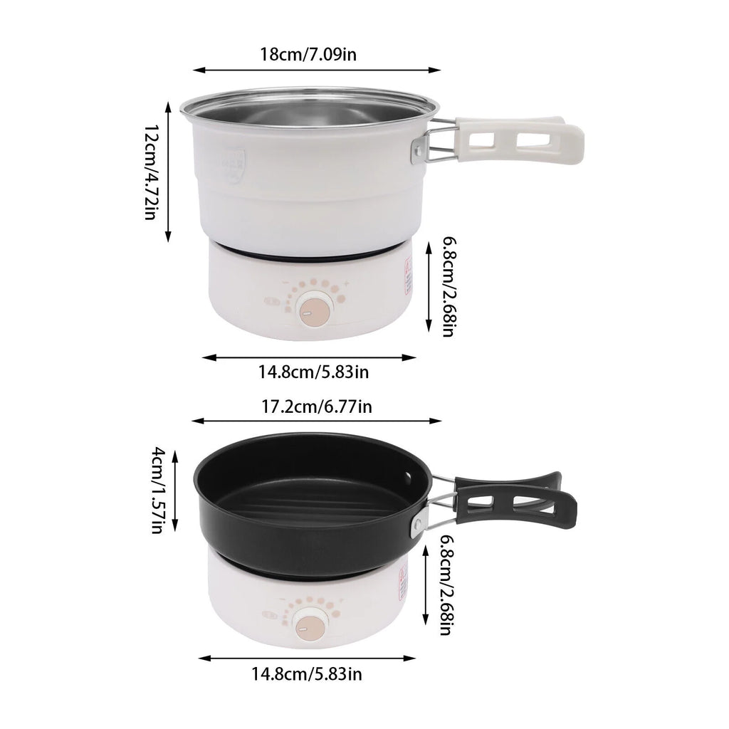 Portable Electric Travel Cooker Hot Pot 500W 110V H272498