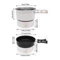 Portable Electric Travel Cooker Hot Pot 500W 110V H272498
