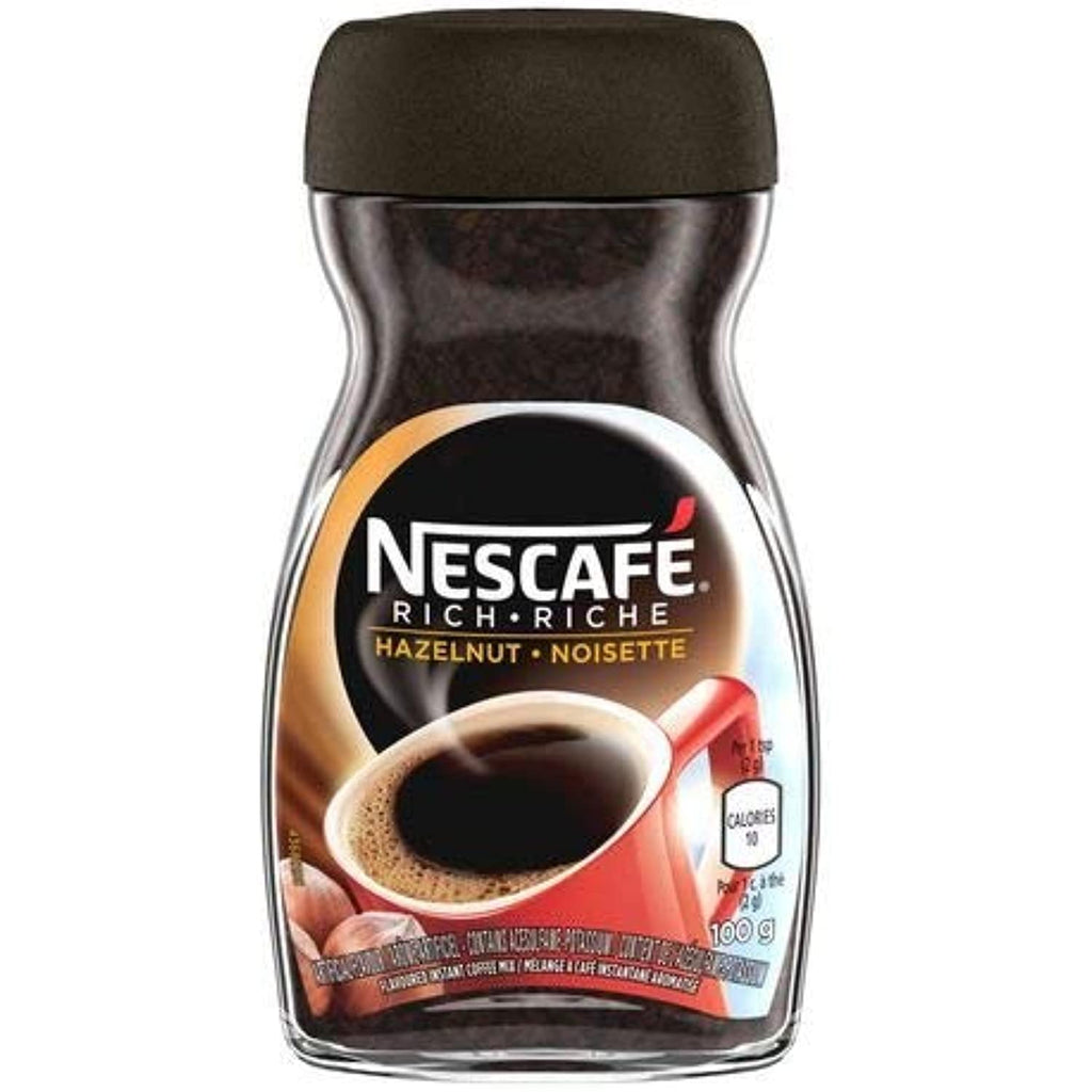 Nescafé Rich Instant Coffee Variety Bundle Hazelnut 100G French Vanilla 100G B325938