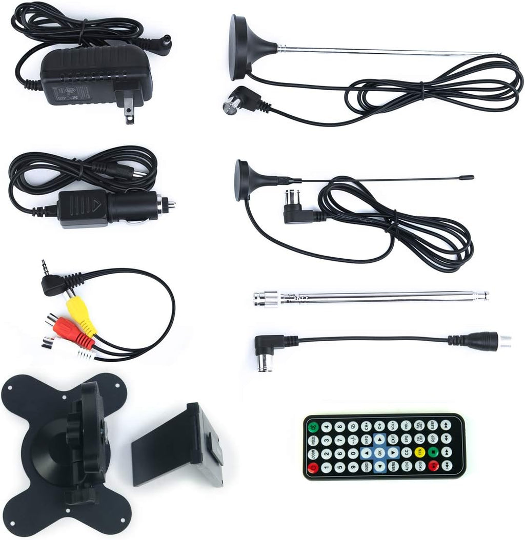 Portable TV LCD Monitor with Remote Control M48188