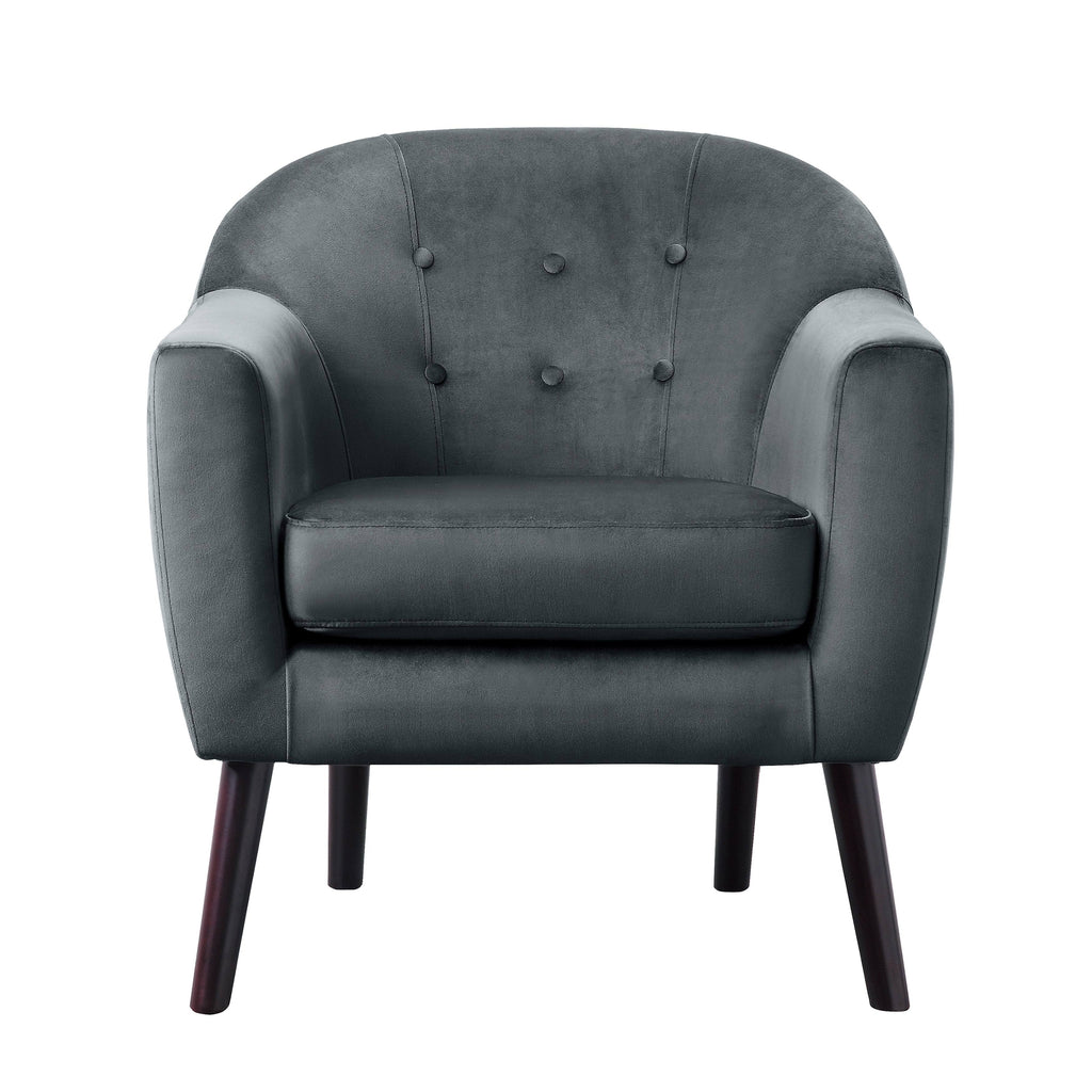Grey Accent Chair Q125