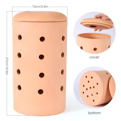 Clay Worm Composting Bin V7040